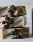 Coffee Mint Soap Bar exfoliating vanilla mint aroma