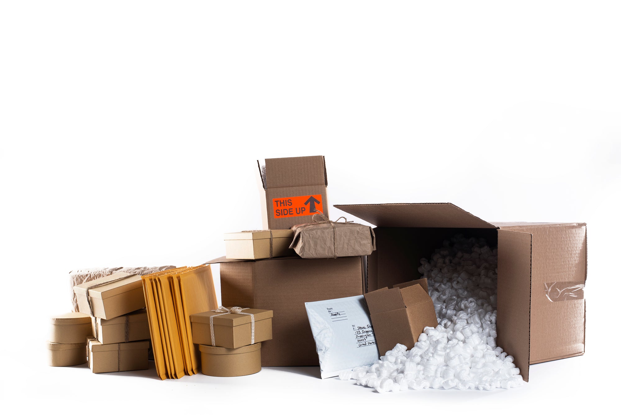 close-up-of-packing-materials